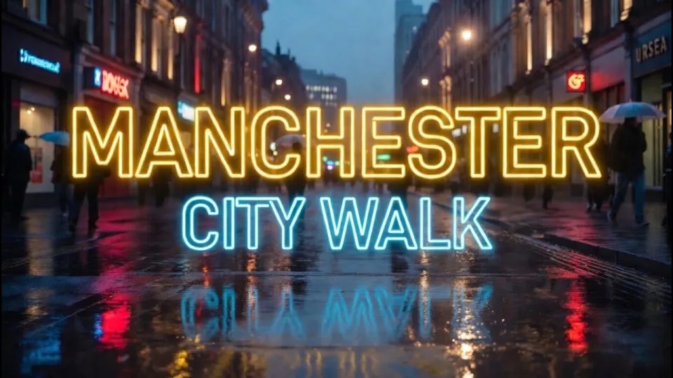 Manchester Rain Walk Experience in the City Centre with 2026 Tips